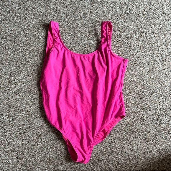 No Boundaries Other - Hot pink one piece bathing suit